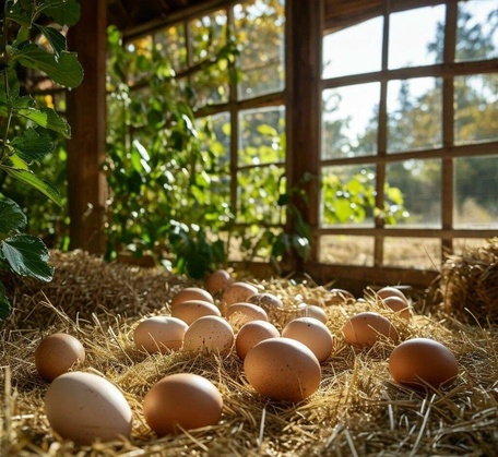 Народные способы, а также небольшие "фишки", которые помогают увеличить размер яиц у несушек