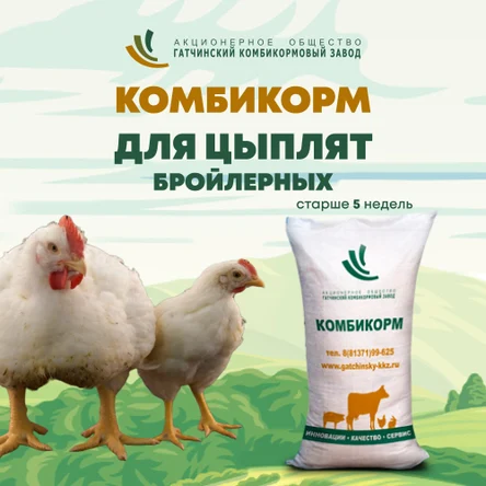 ПК6 Для бройлерных цыплят